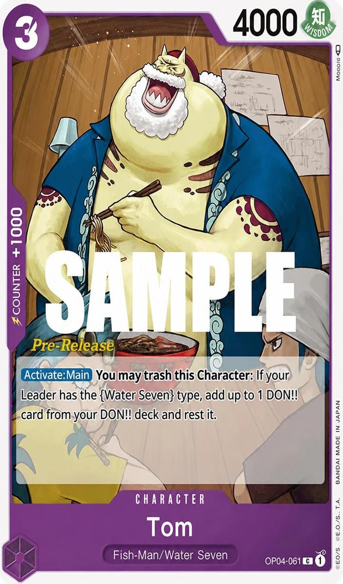 2023 Tom [Pre-Release] #OP04-061