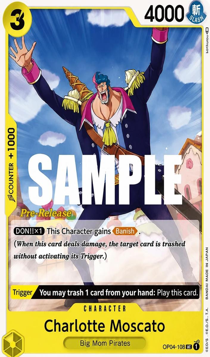 2023 Charlotte Moscato [Pre-Release] #OP04-108