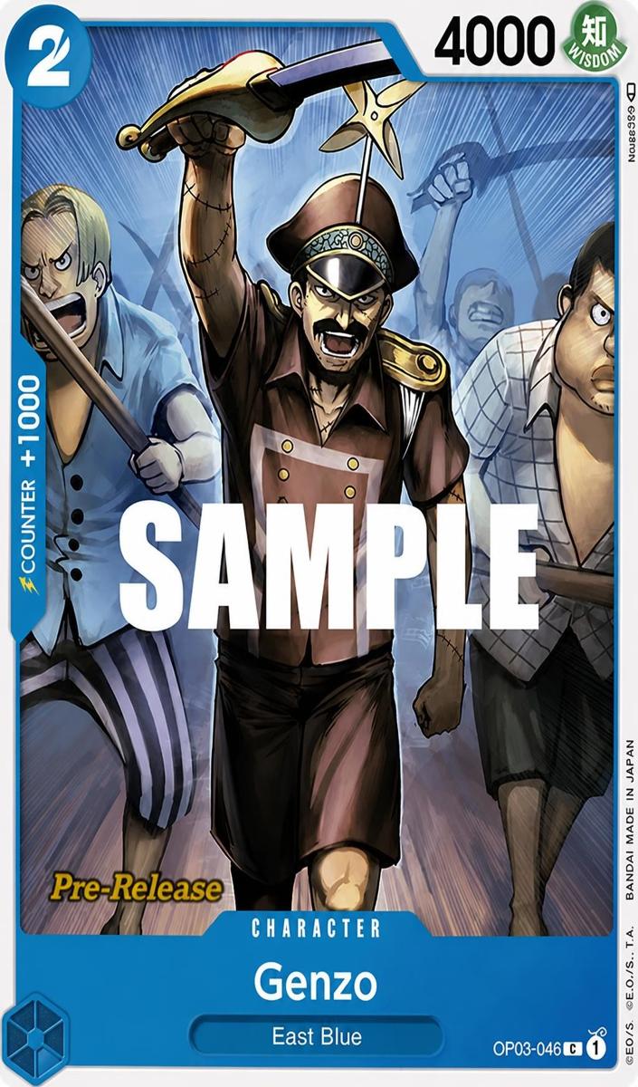 2023 Genzo [Pre-Release] #OP03-046