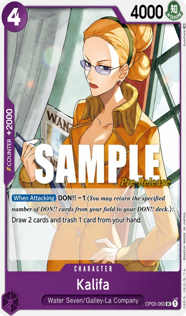 2023 Kalifa [Pre-Release] #OP03-060