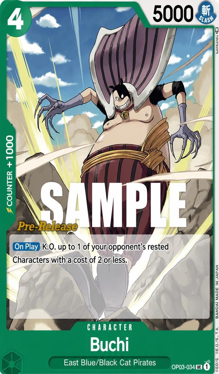 2023 Buchi [Pre-Release] #OP03-034