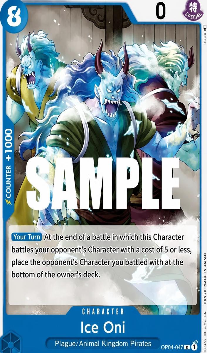 2023 Ice Oni #OP04-047