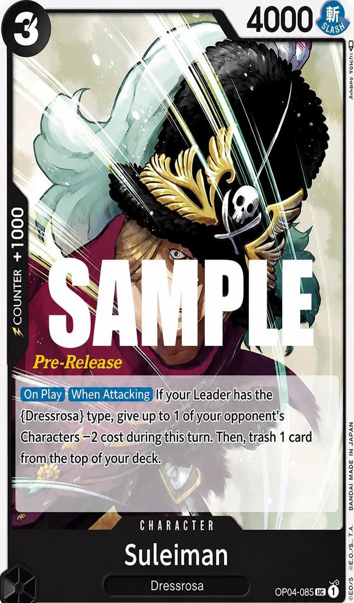 2023 Suleiman [Pre-Release] #OP04-085