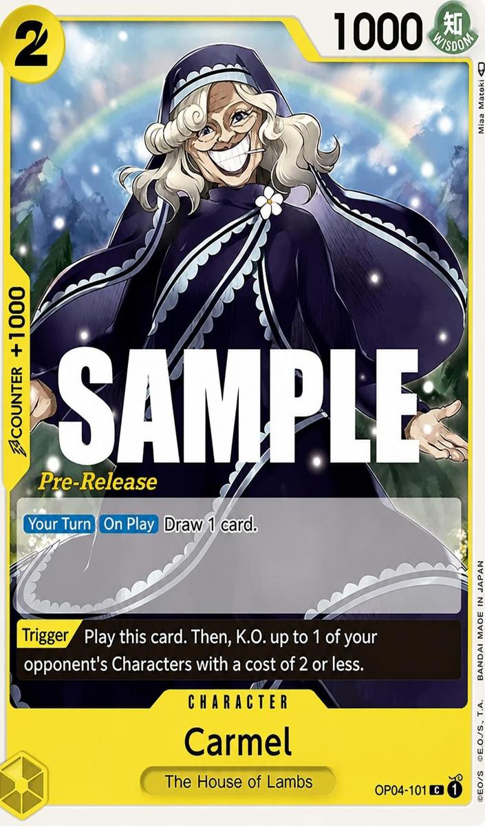 2023 Carmel [Pre-Release] #OP04-101