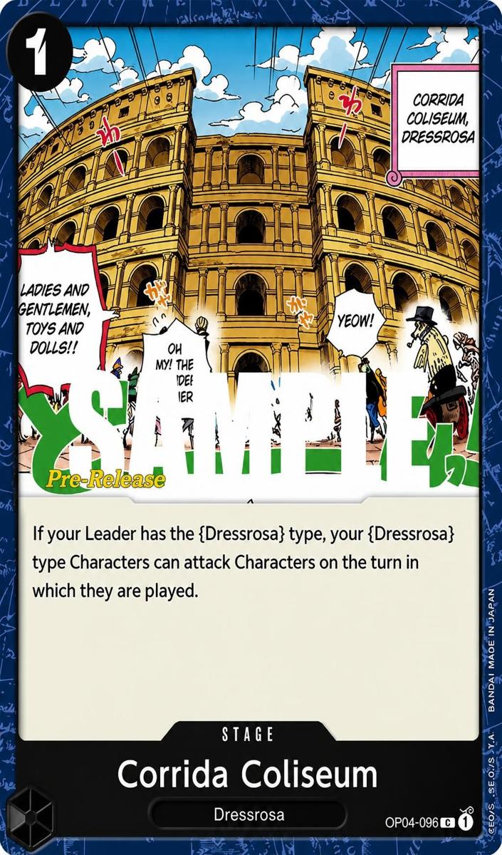 2023 Corrida Coliseum [Pre-Release] #OP04-096