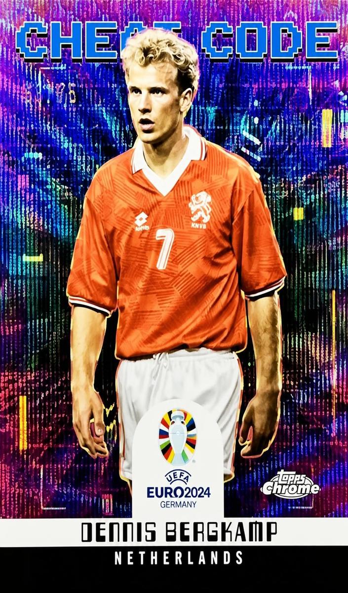 2024 Dennis Bergkamp [Blue Wave Refractor] #CC-11