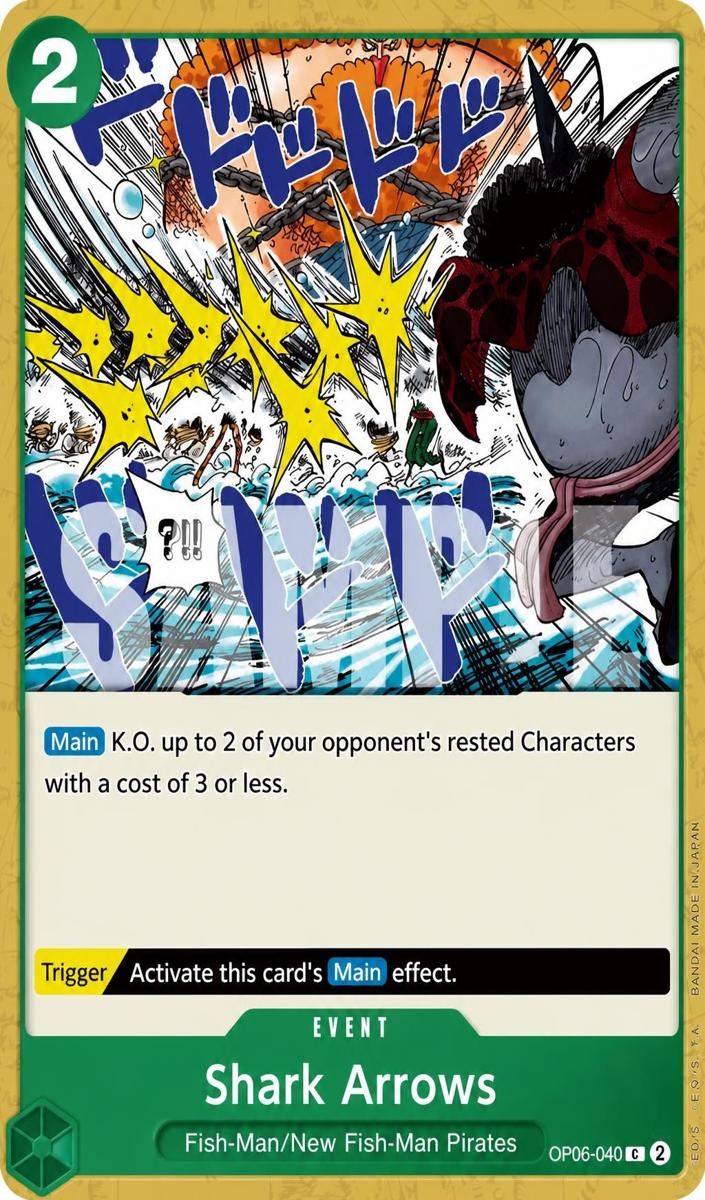2024 Shark Arrows #OP06-040