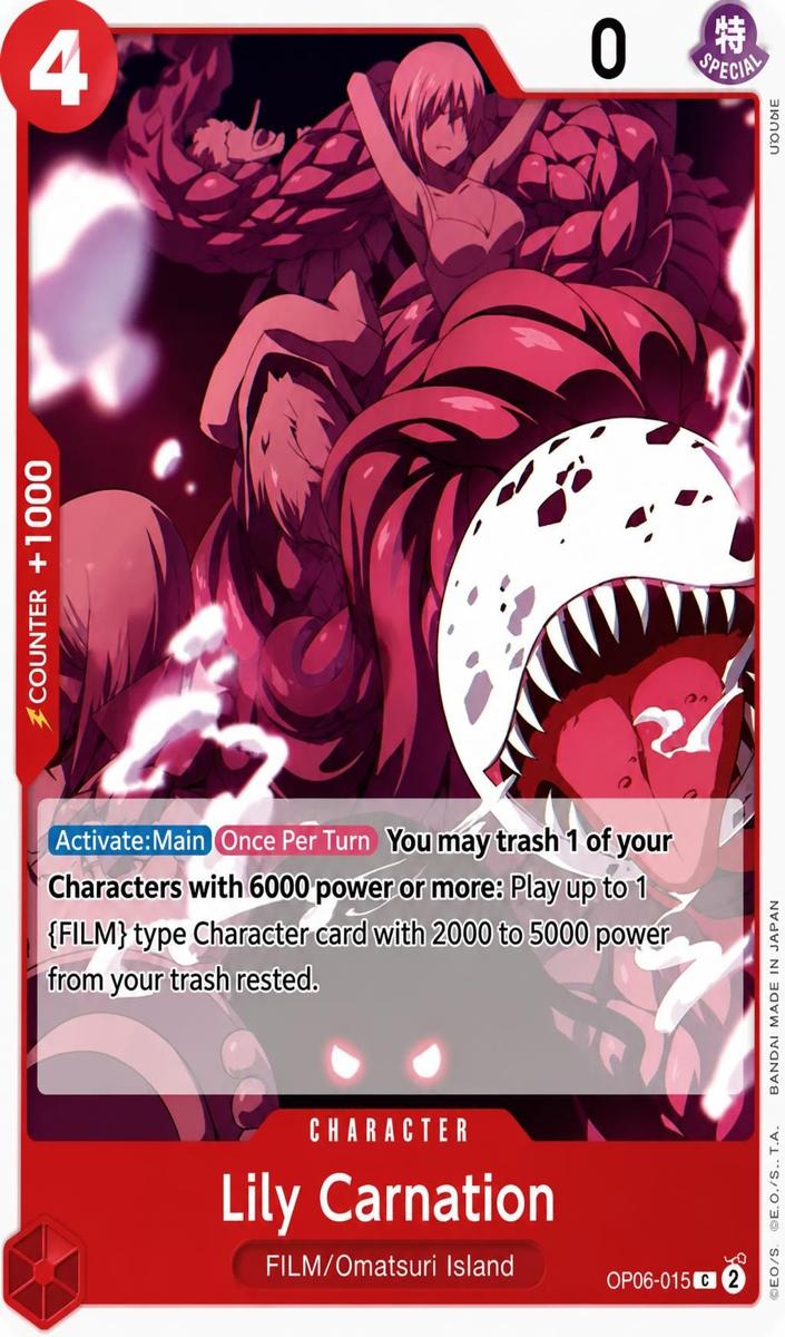 2024 Lily Carnation #OP06-015