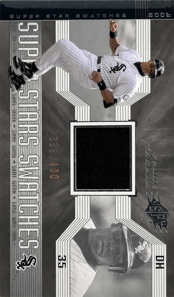 2002 SPx Frank Thomas #158 card