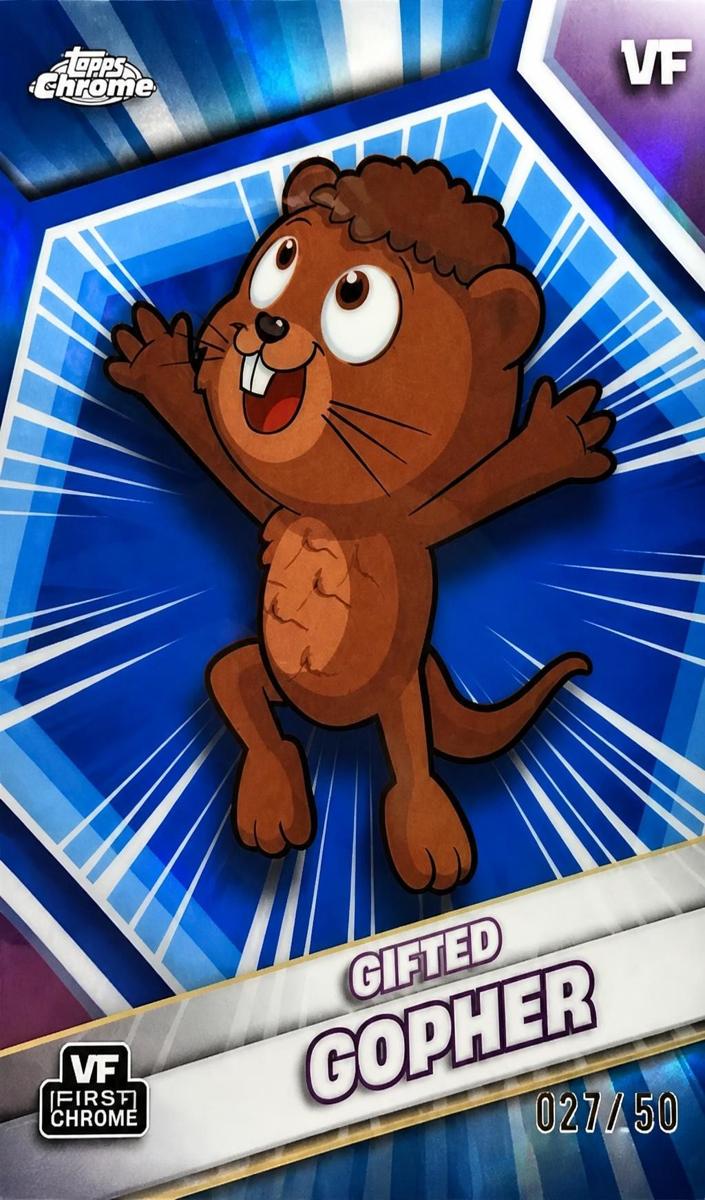 2026 Gifted Gopher [Blue Refractor] #82