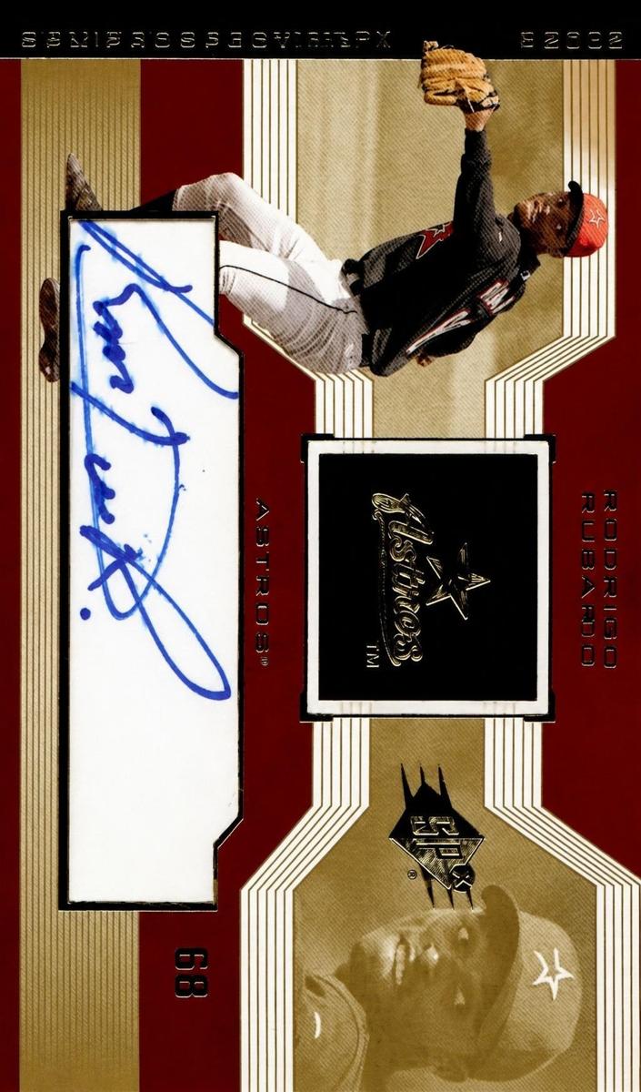2002 SPx Rodrigo Rosario #144 card