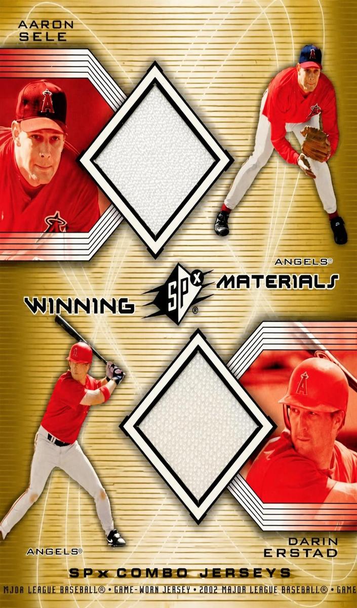 2002 Aaron Sele / Darin Erstad #WM-SE