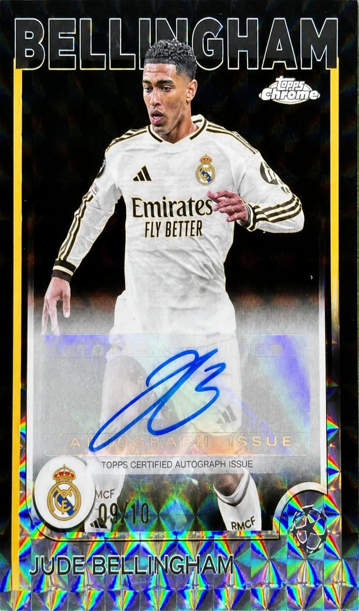 2024 Jude Bellingham [Black Refractor] #CA-JB