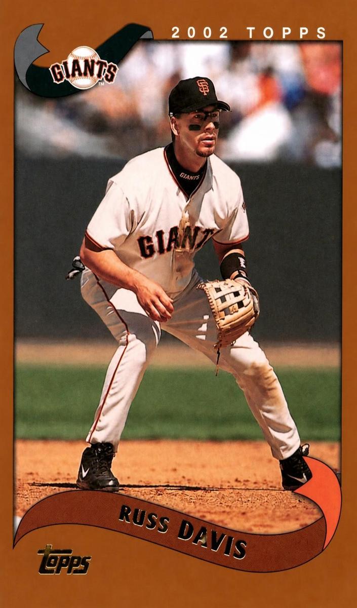 2002 Topps Russ Davis #206 card