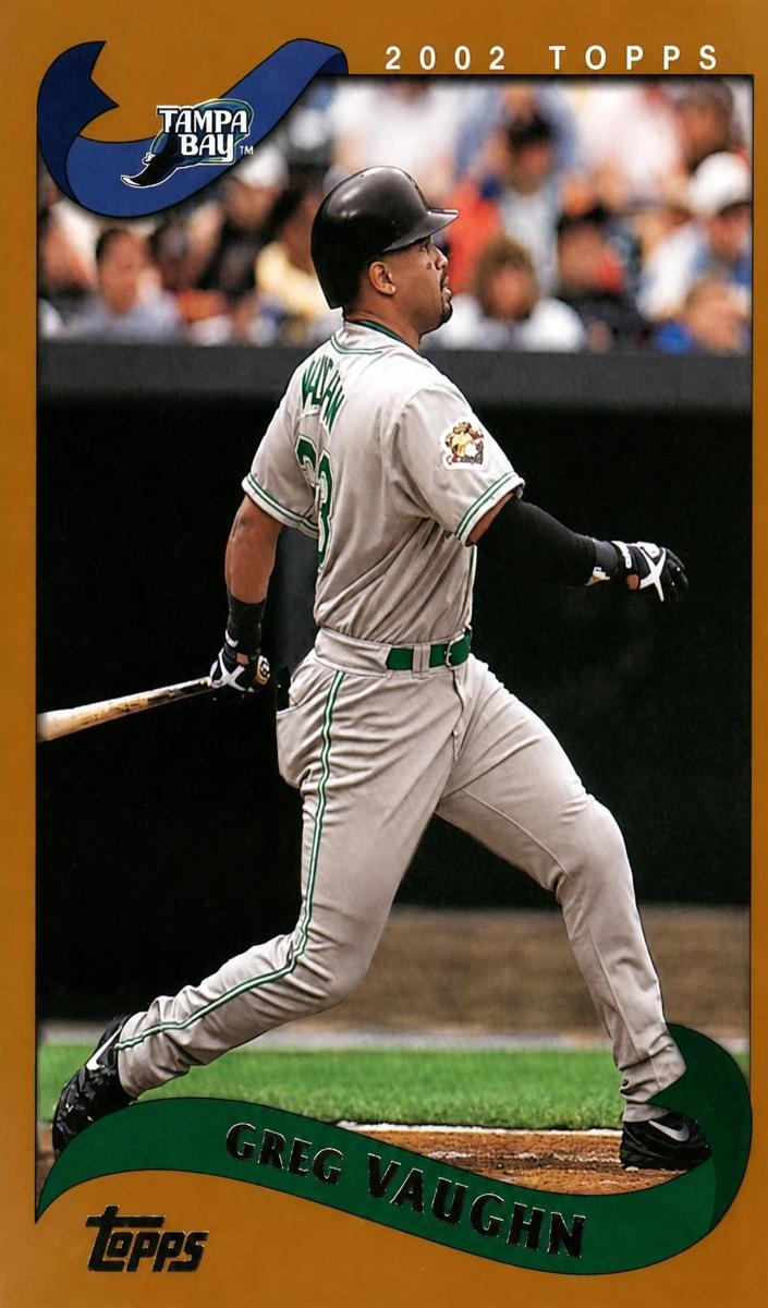 2002 Topps Greg Vaughn #88 card