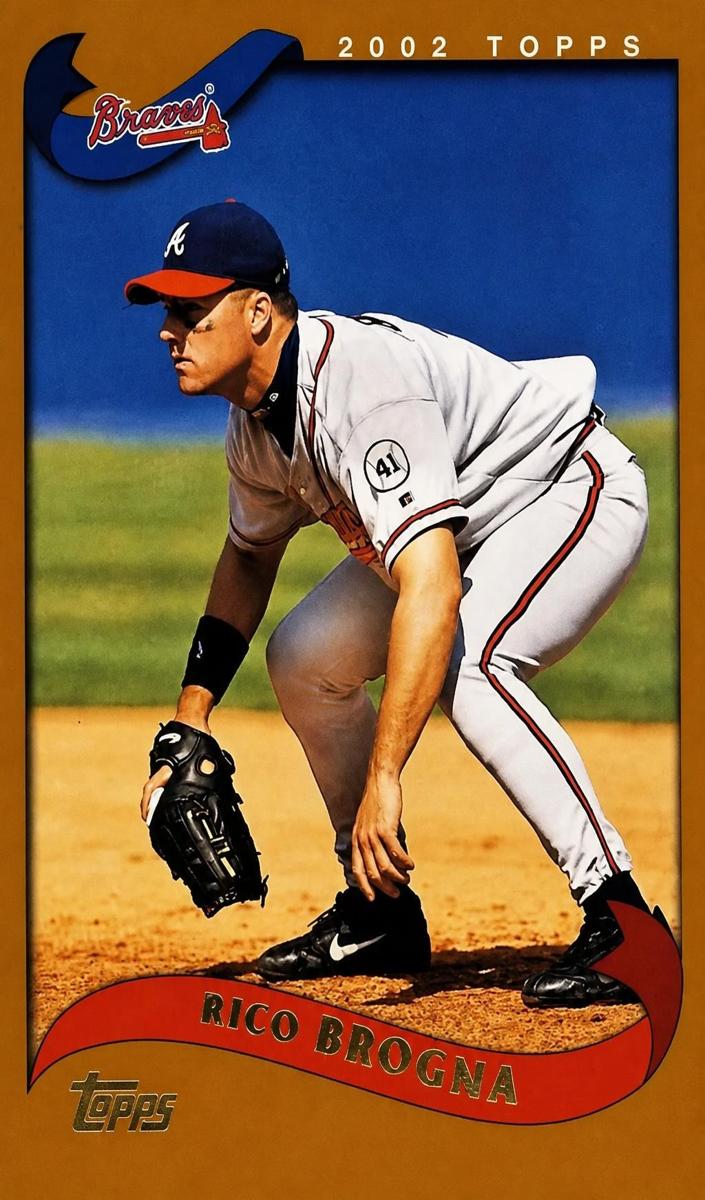 2002 Topps Rico Brogna #214 card