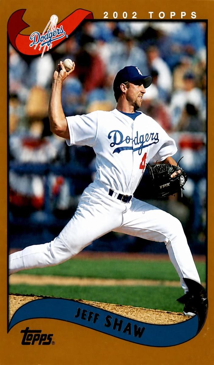 2002 Topps Jeff Shaw #87 card