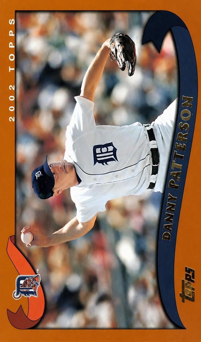 2002 Topps Danny Patterson #523 card