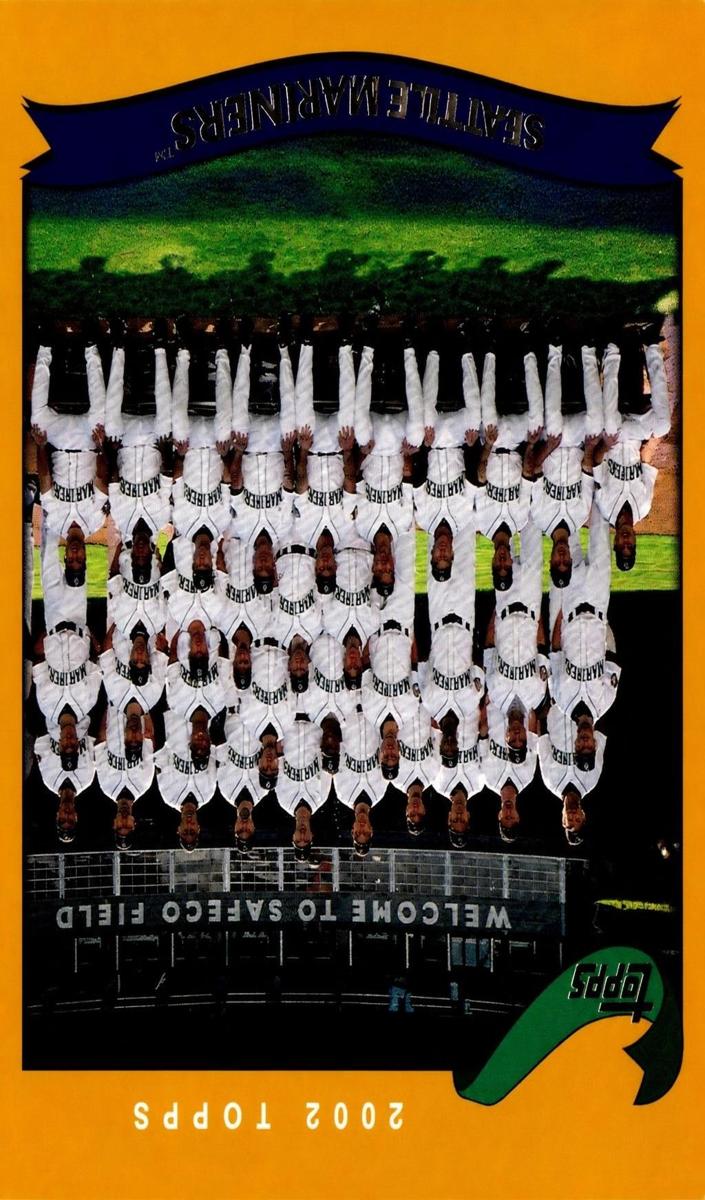 2002 Topps Seattle Mariners #666 card