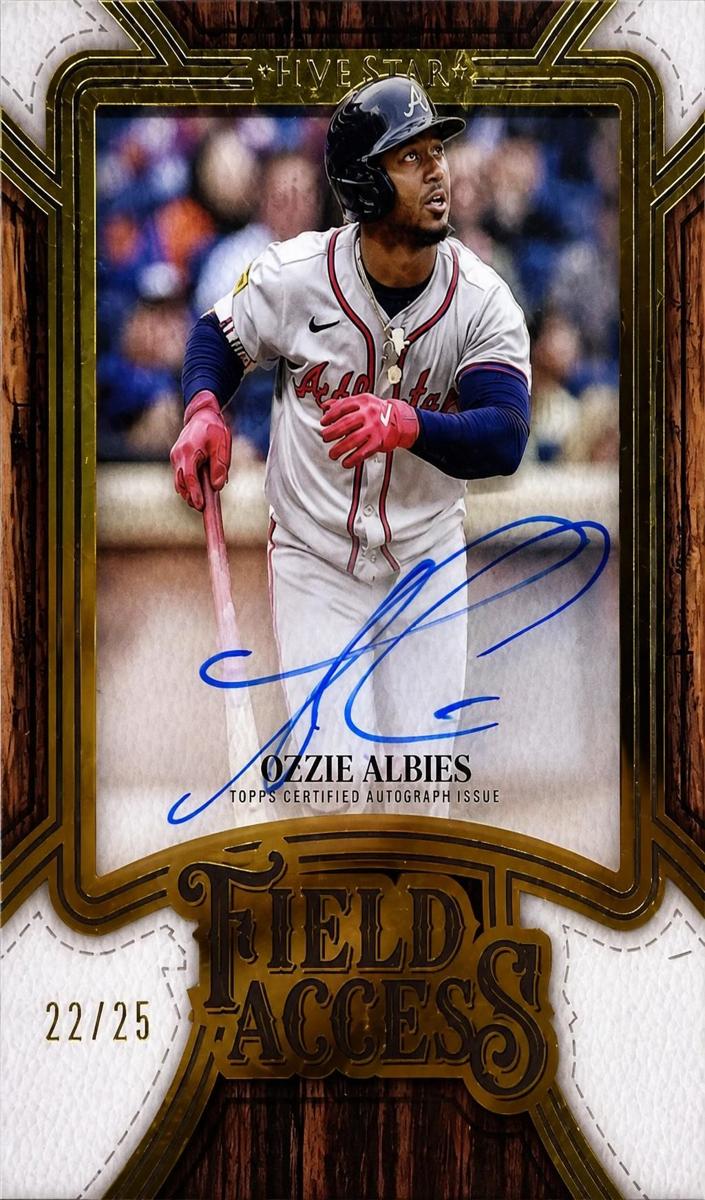 2025 Ozzie Albies #FA-OA