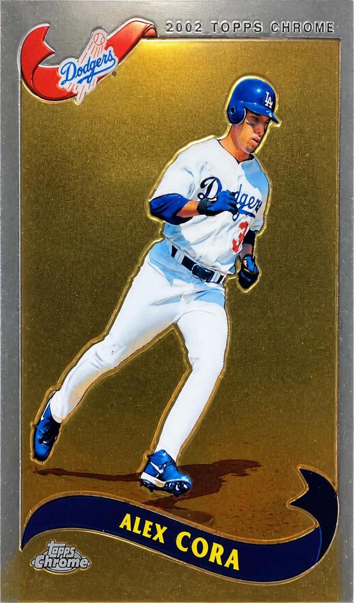 2002 Topps Chrome Alex Cora #229 card