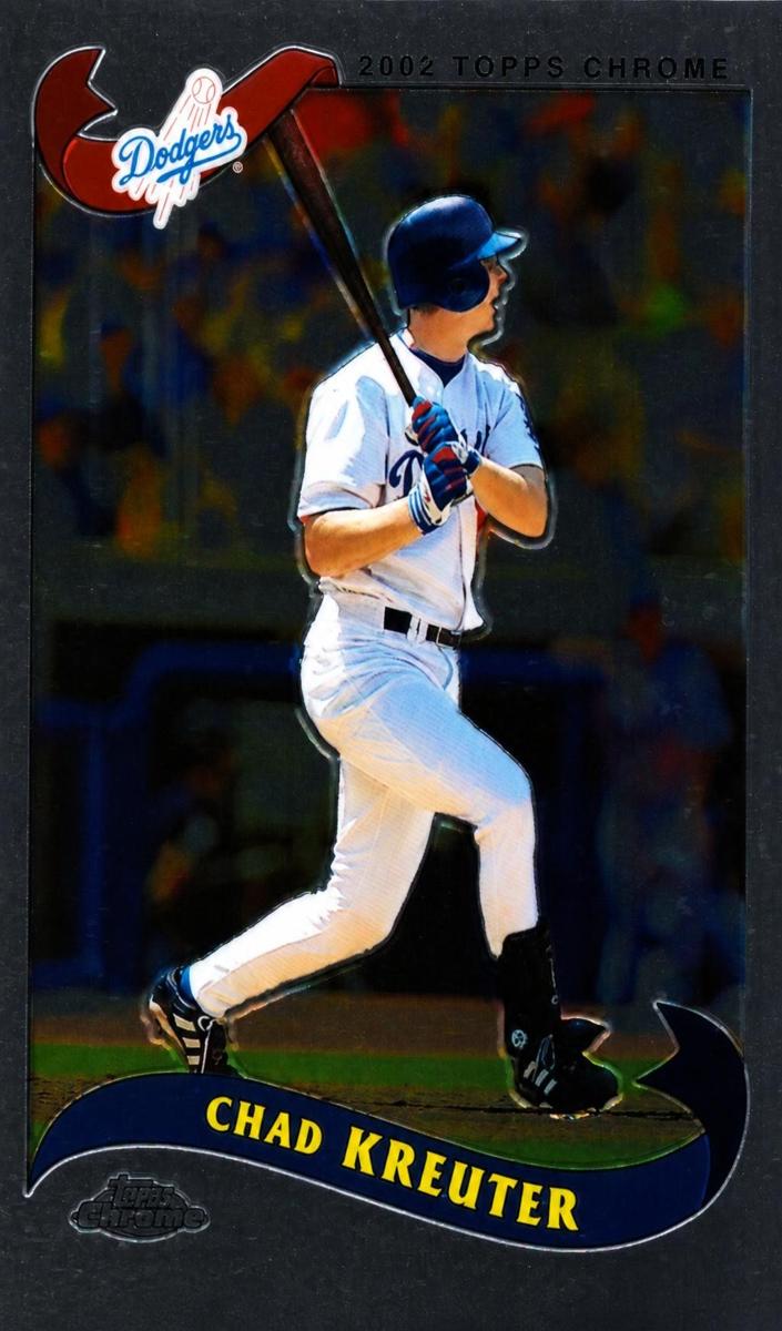 2002 Topps Chrome Chad Kreuter #371 card
