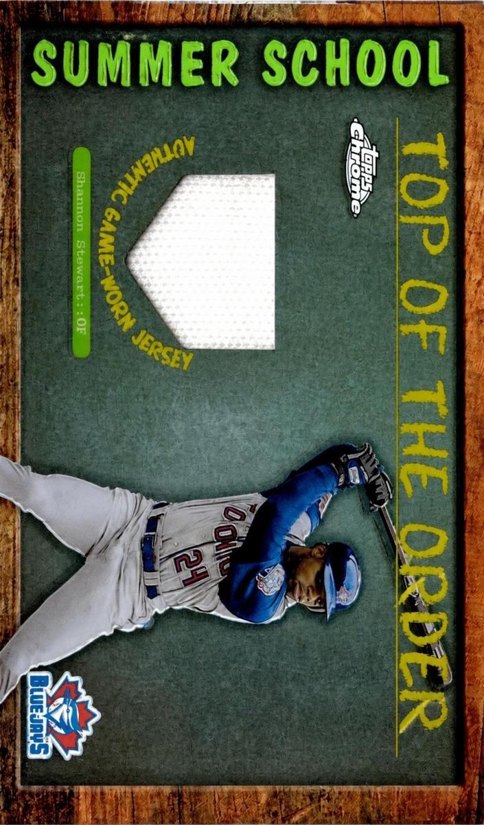 2002 Topps Chrome Shannon Stewart #TOC-SS card