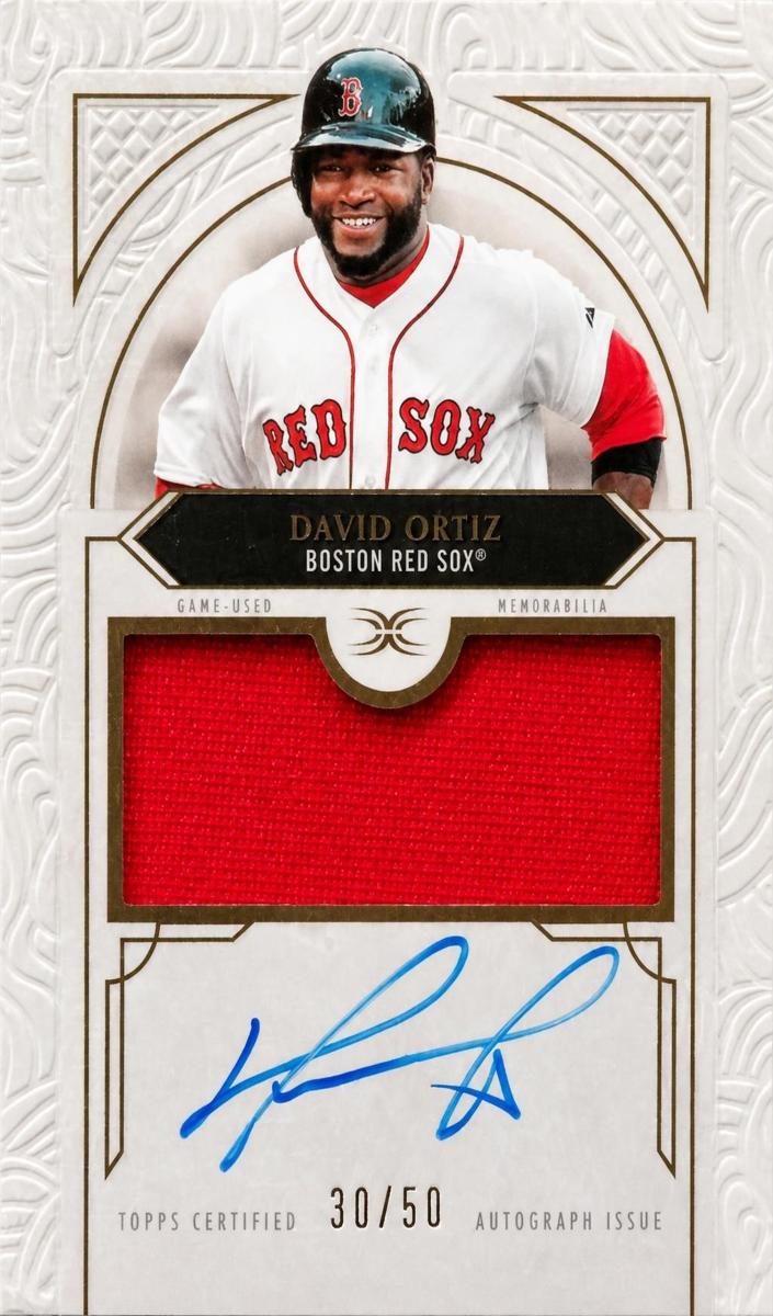 2025 Topps Definitive Collection David Ortiz #DAR-DO card