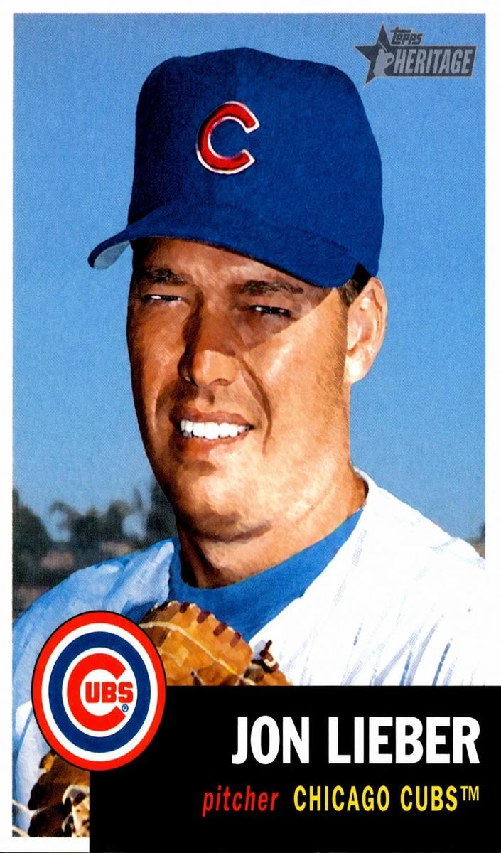 2002 Topps Heritage Jon Lieber #110 card