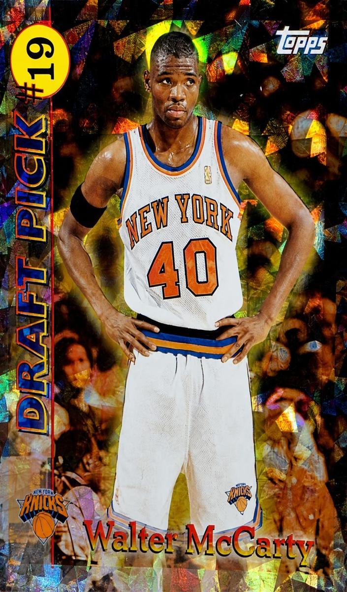 1996 Topps Walter McCarty #DP19 card