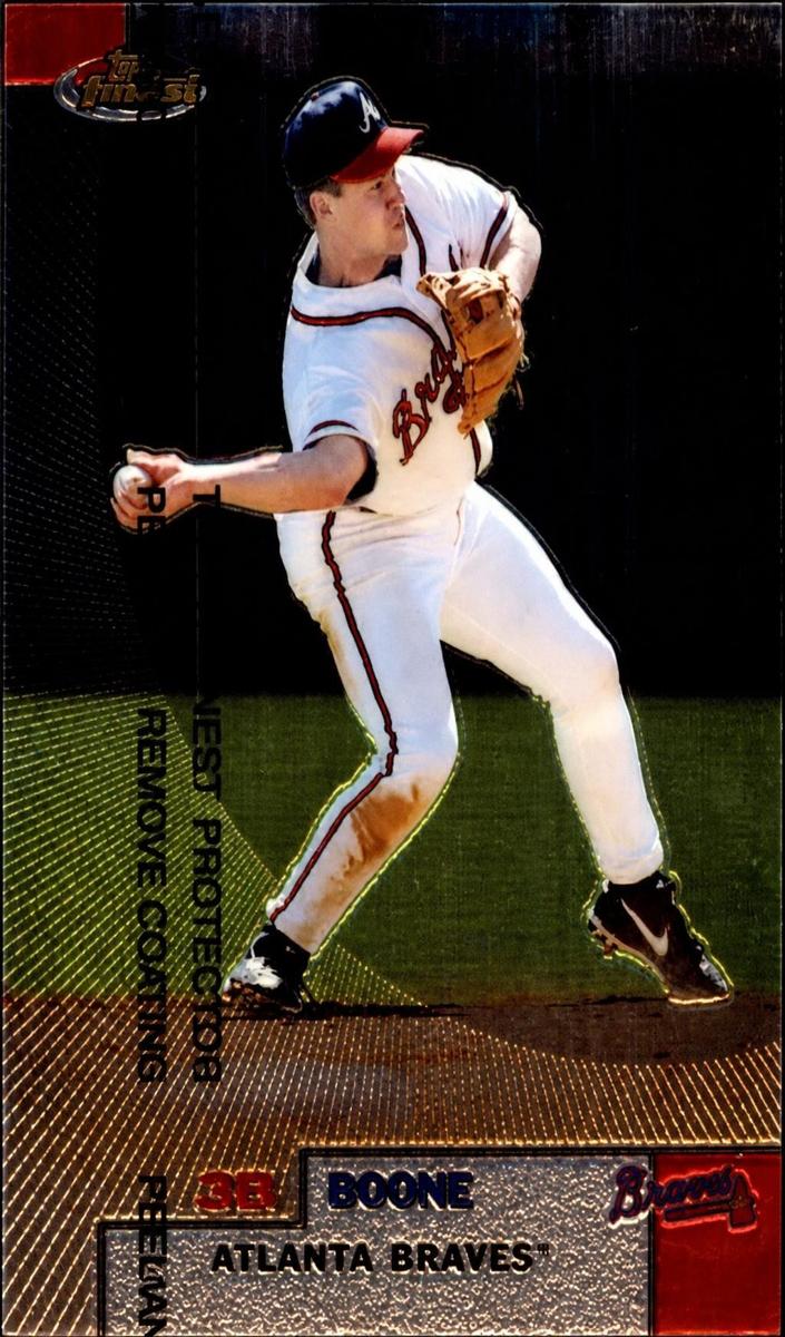 1999 Topps Finest Bret Boone #157 card