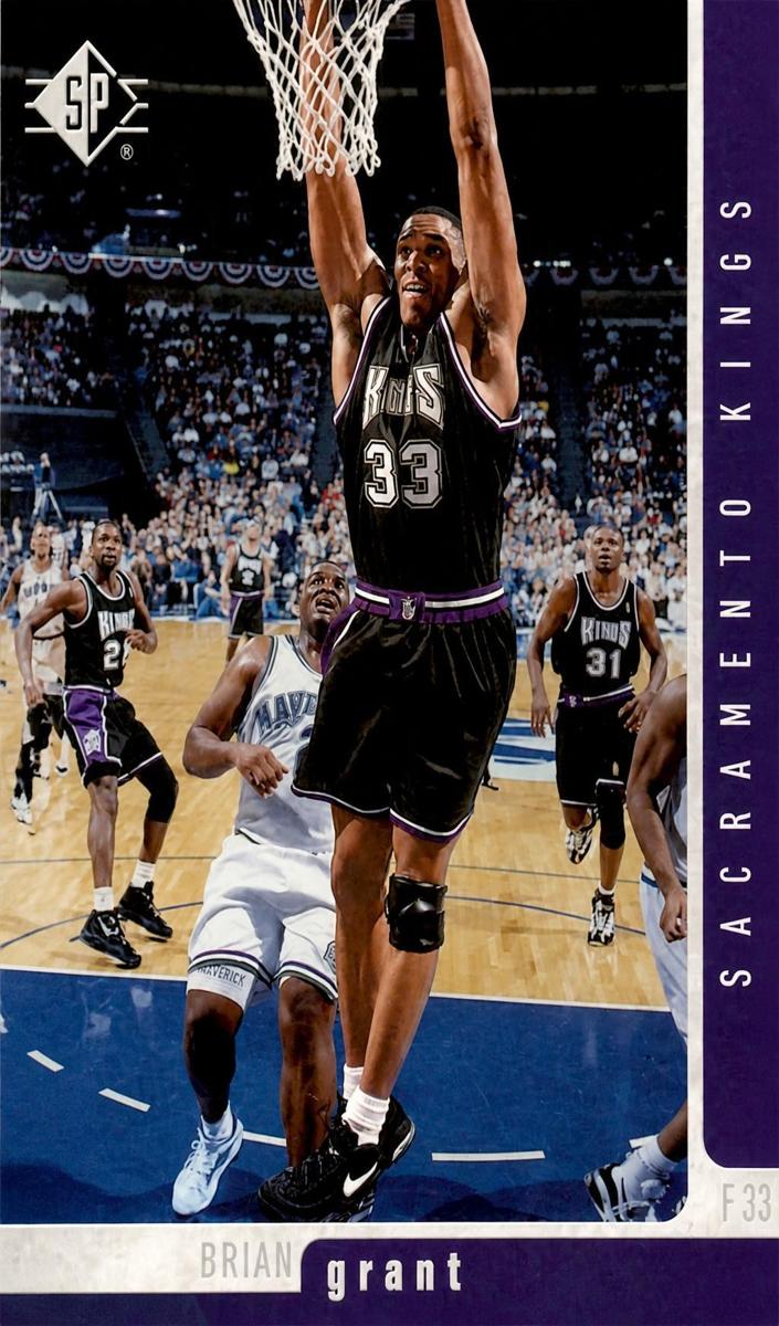 1996 Upper Deck SP Brian Grant #96 card