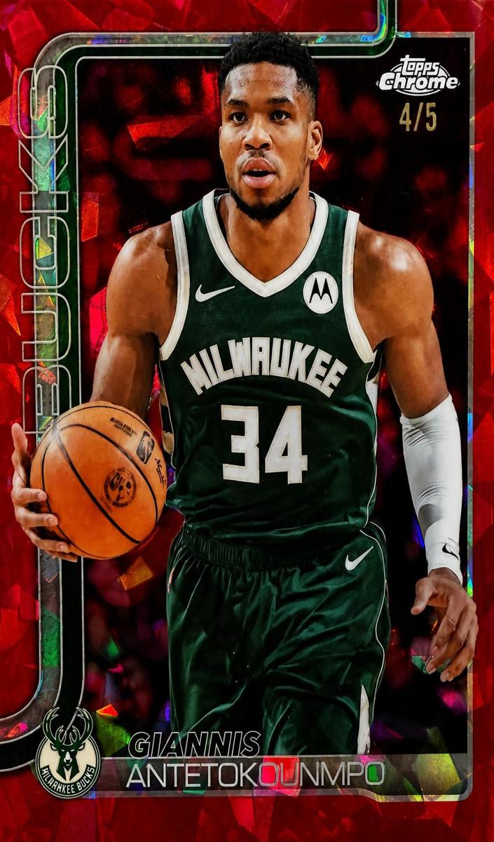 2025 Giannis Antetokounmpo [Red] #137