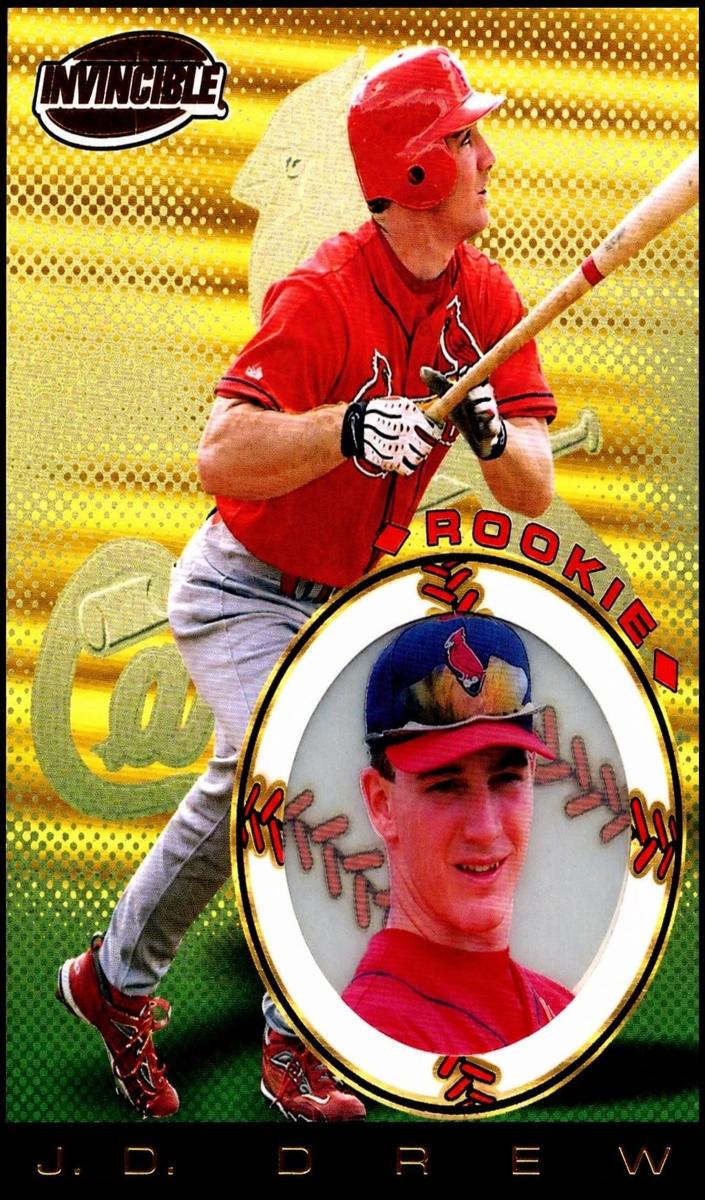1999 Pacific Invincible J.D. Drew #118 card