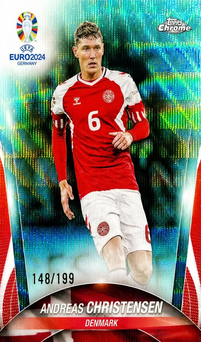 2024 Andreas Christensen [Aqua Wave Refractor] #141