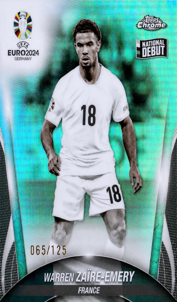 2024 Warren Zaire-Emery [Black and White Refractor] #54
