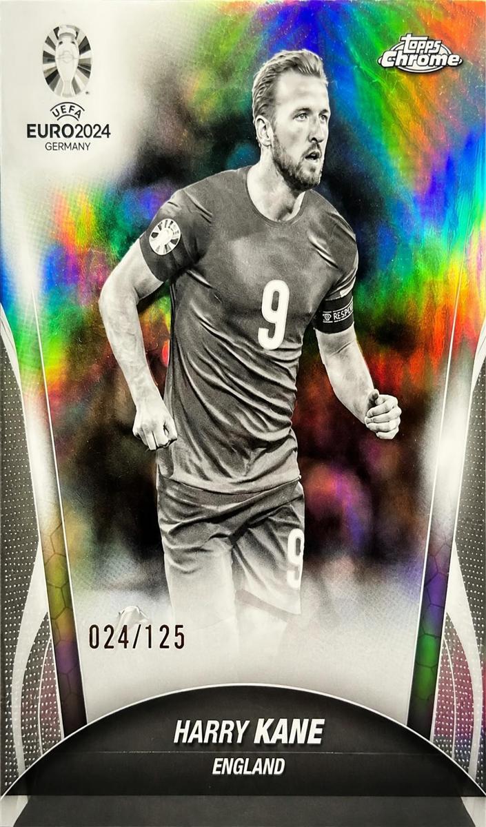 2024 Harry Kane [Black and White Refractor] #125