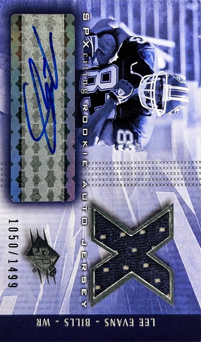2004 SPx Lee Evans #206 card