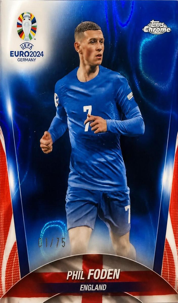 2024 Phil Foden [Red Refractor] #128
