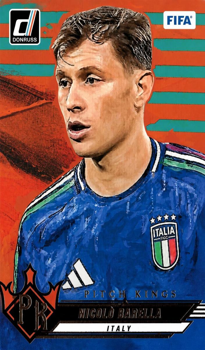 2024 Panini Donruss Nicolo Barella #1 card