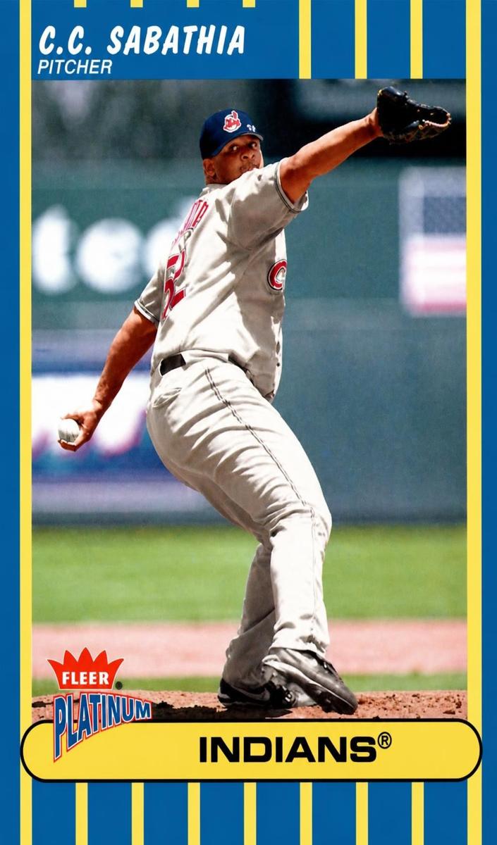 2003 Fleer Platinum C.C. Sabathia #199 card