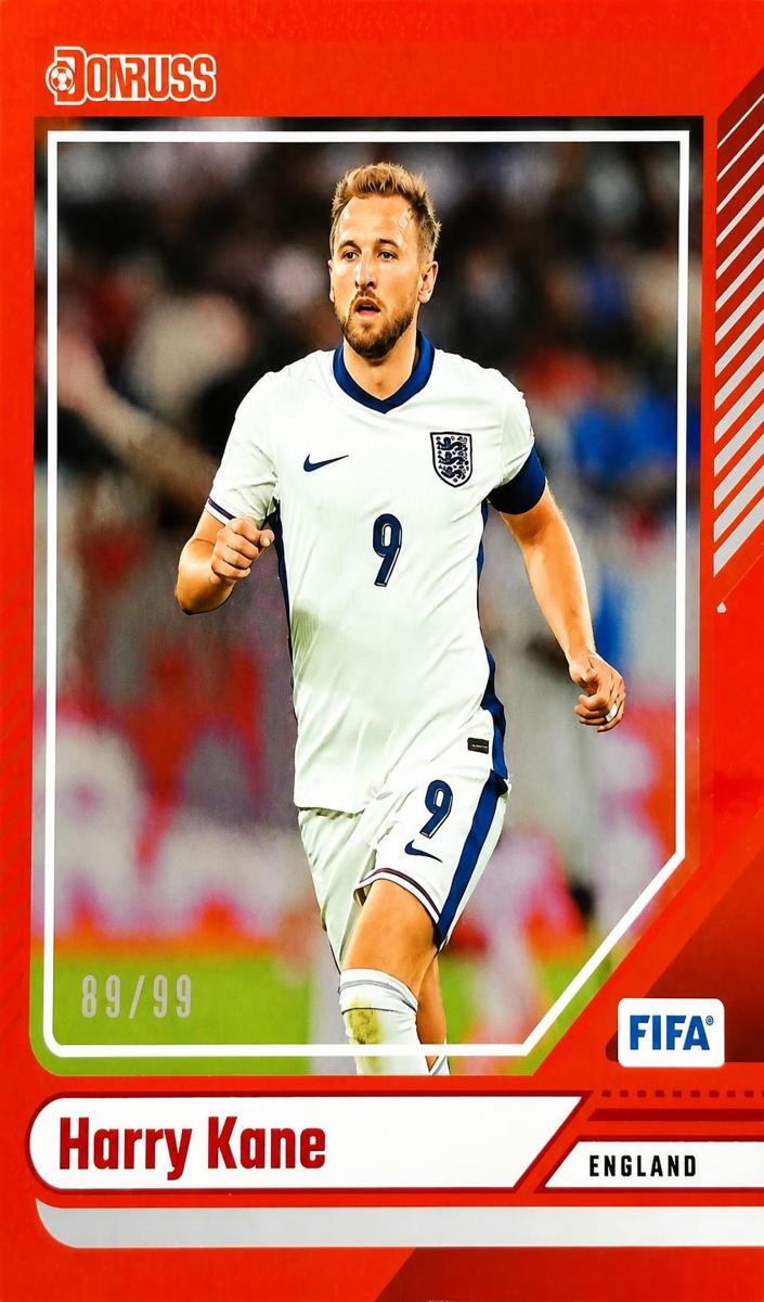 2024 Panini Donruss Harry Kane [Red] #58 card