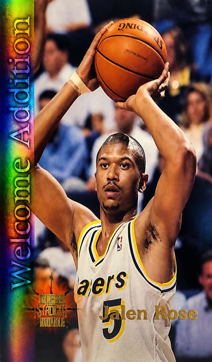 1996 Topps Stadium Club Jalen Rose #WA23 card