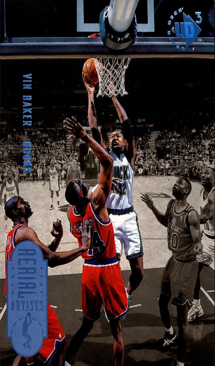 1996 UD3 Vin Baker #52 card