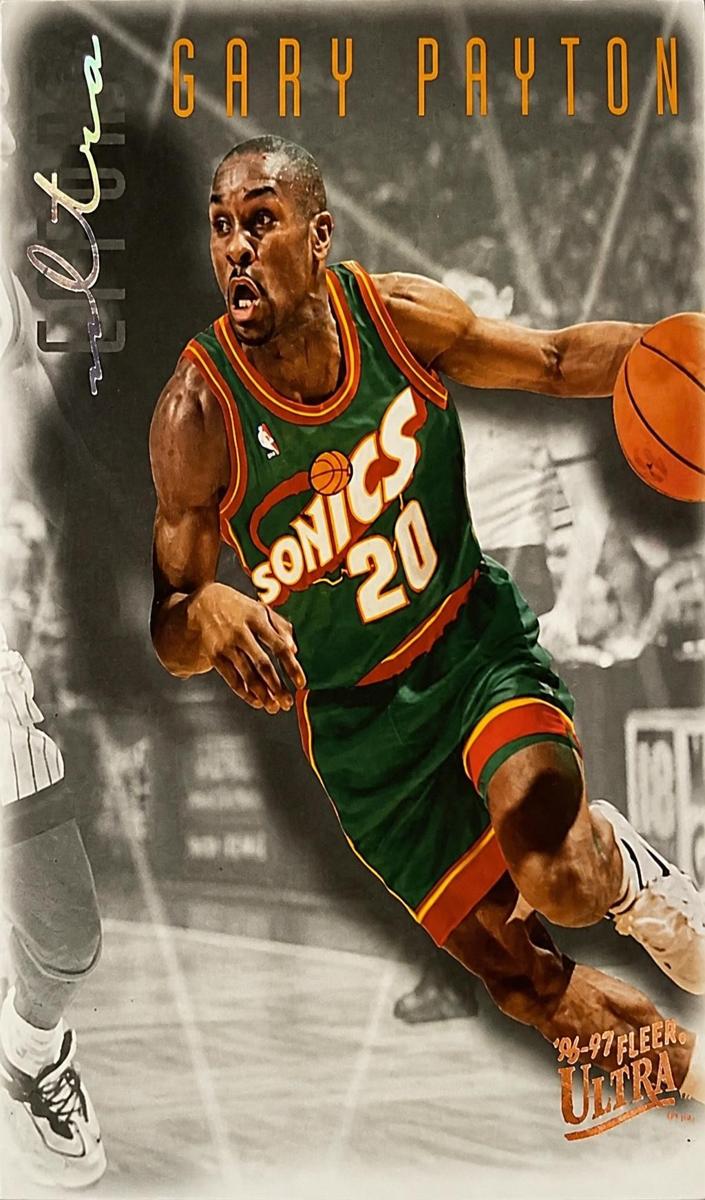 1996 Gary Payton [Platinum Medallion] #P145