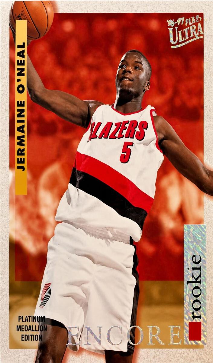 1996 Jermaine O'Neal [Platinum Medallion] #P274