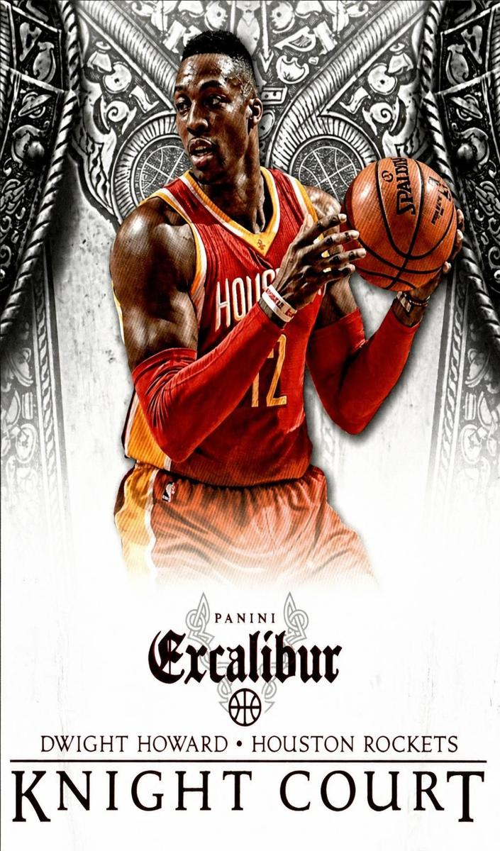 2014 Panini Excalibur Dwight Howard [Gold] #17 card