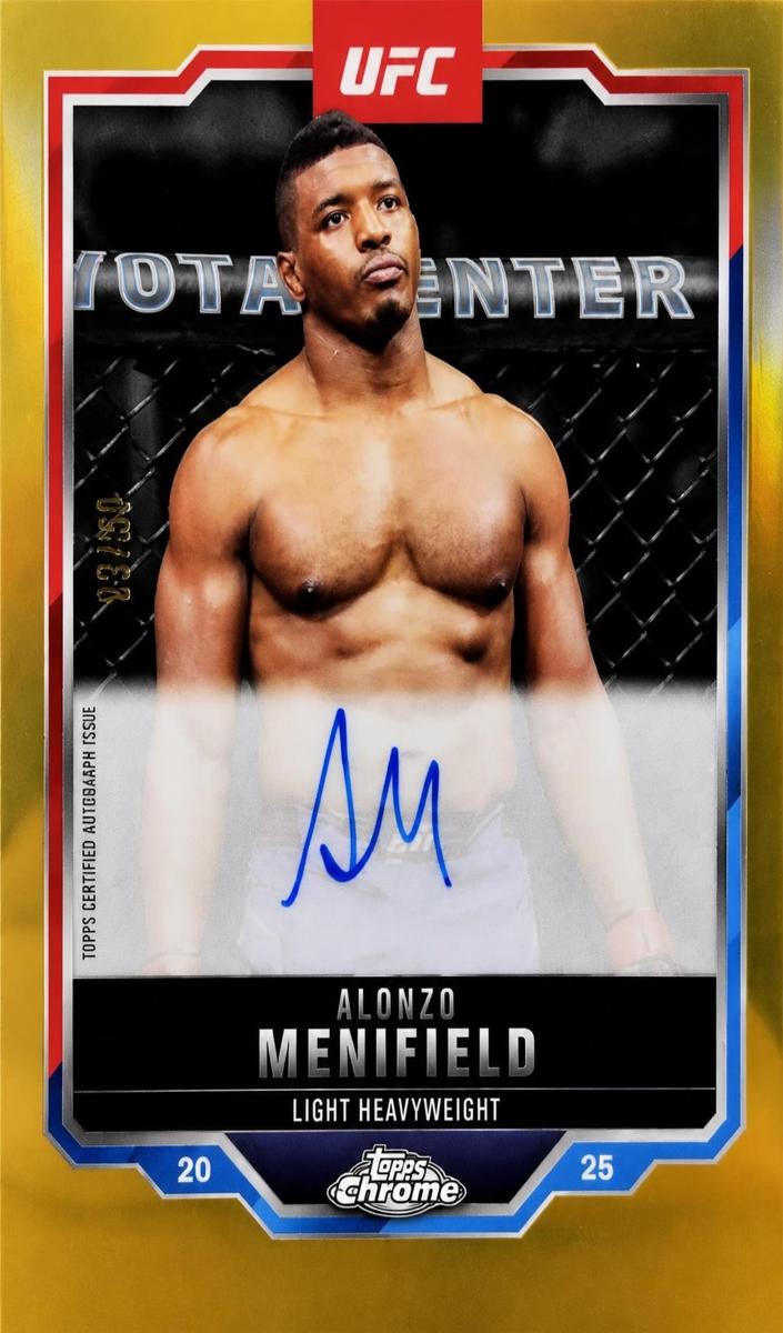 2025 Alonzo Menifield [Refractor] #CVA-AM