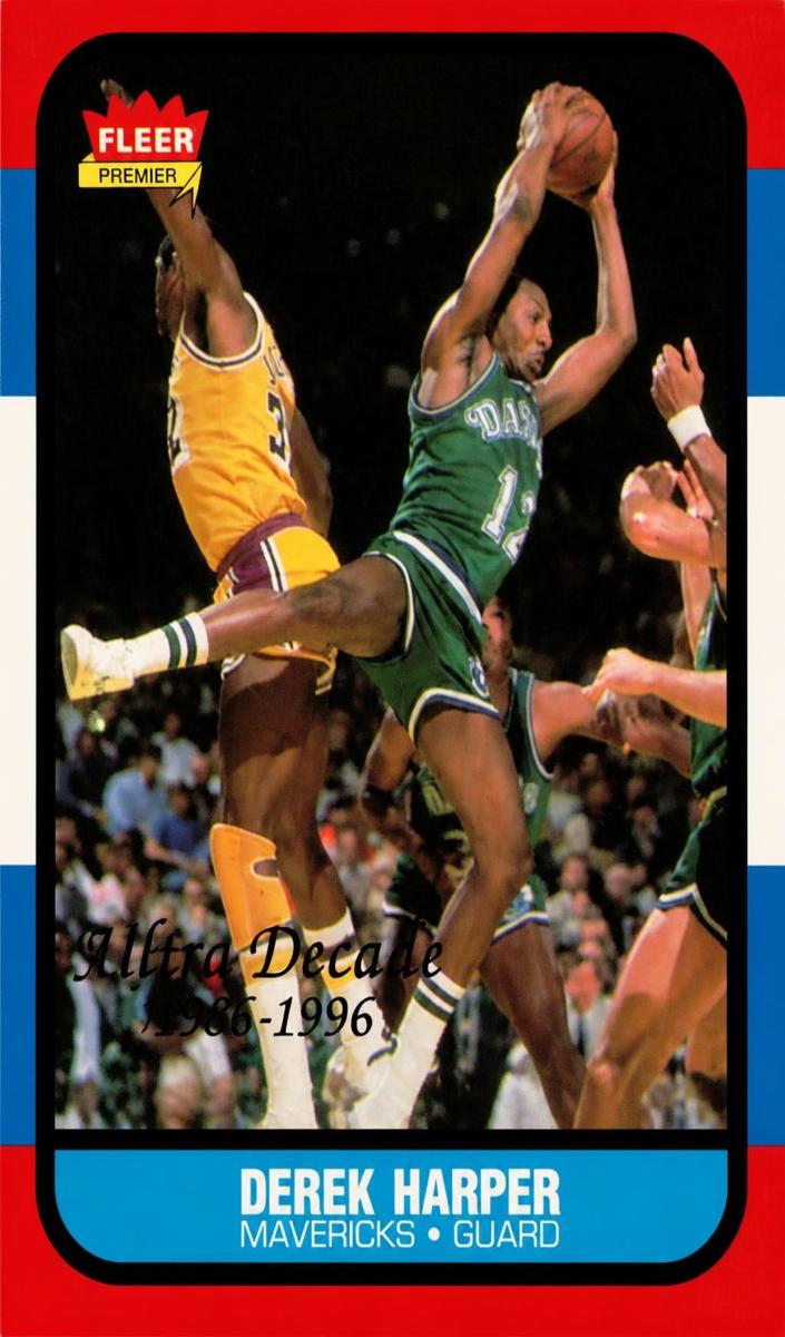 1996 Derek Harper #U3