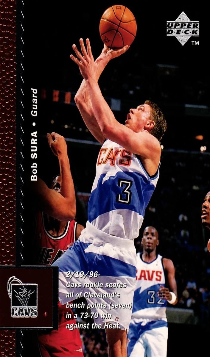 1996 Upper Deck Bob Sura #23 card